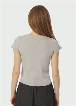 Tirra glitter bluse Sand Neo Noir